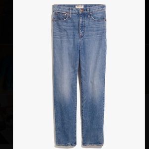 Madewell classic straight jean